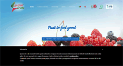 Desktop Screenshot of gardenfrutta.it